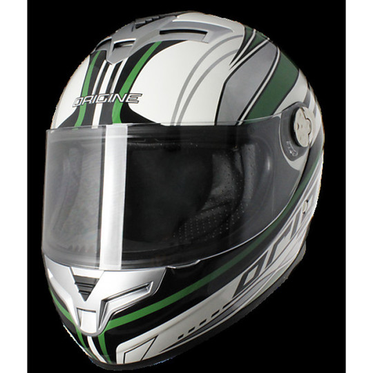 Motorcycle Helmet Full Source Goliath Coloring Perseus White Green
