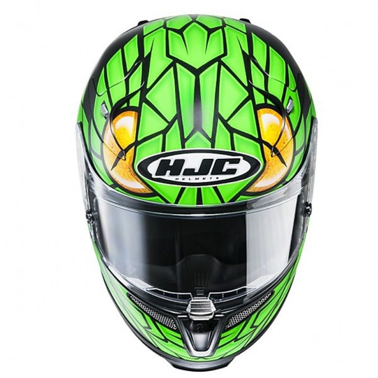 Motorcycle Helmet HJC full RPHA 10 Plus Jorge Lorenzo Green mamba MC-4SF