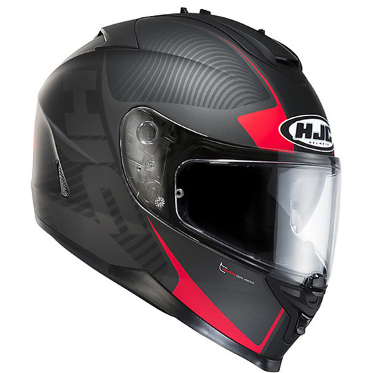 Motorcycle Helmet HJC IS17 Dual Visor Full Mission MC1F