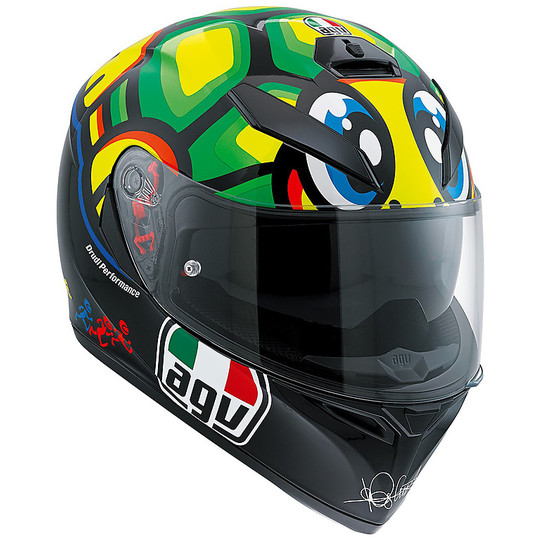 Motorcycle Helmet Inetgrale AGV K-3 SV Pinlock Top Turtle 