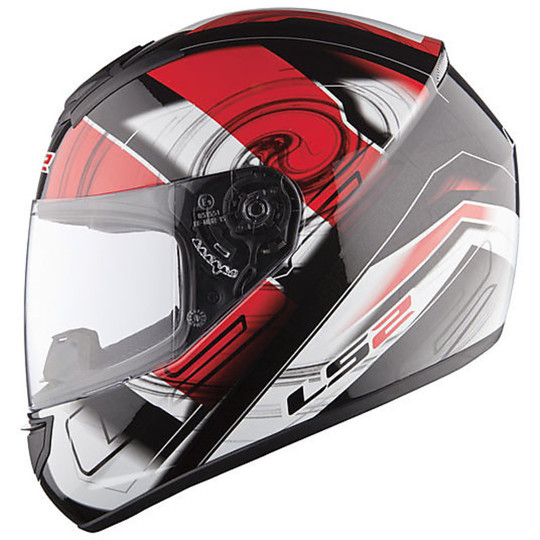 Motorcycle Helmet Integral Action Ls2 FF351 Red