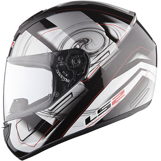 Motorcycle Helmet Integral Action Ls2 FF351 Silver