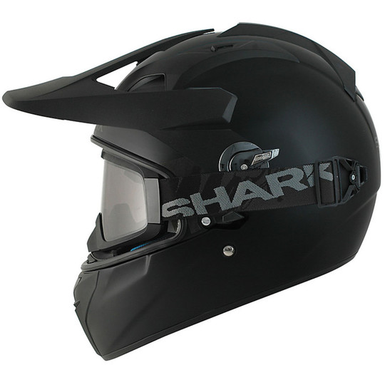 Motorcycle helmet Integral Cross Shark EXPLORE-R Matt Black
