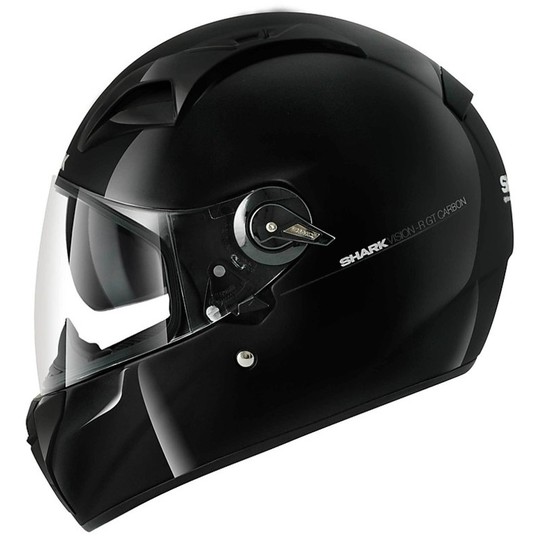 Motorcycle helmet Integral Double Visera Shark Vision R 2 BLANK Gloss Black