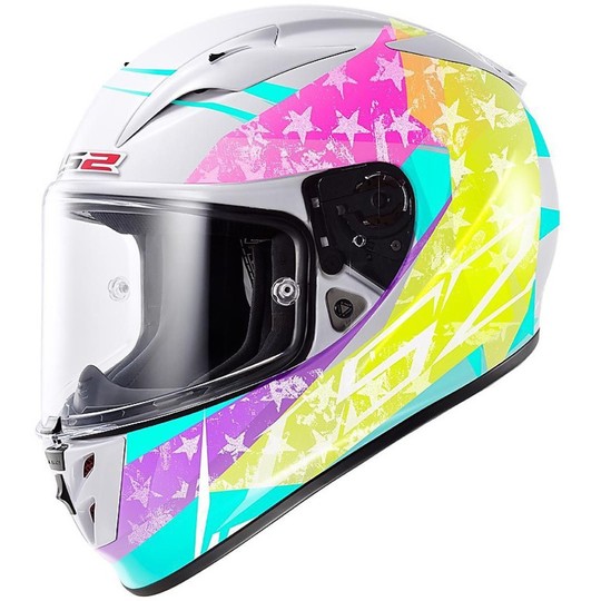 Motorcycle Helmet Integral Fiber LS2 FF323 Arrow R Stride Iris