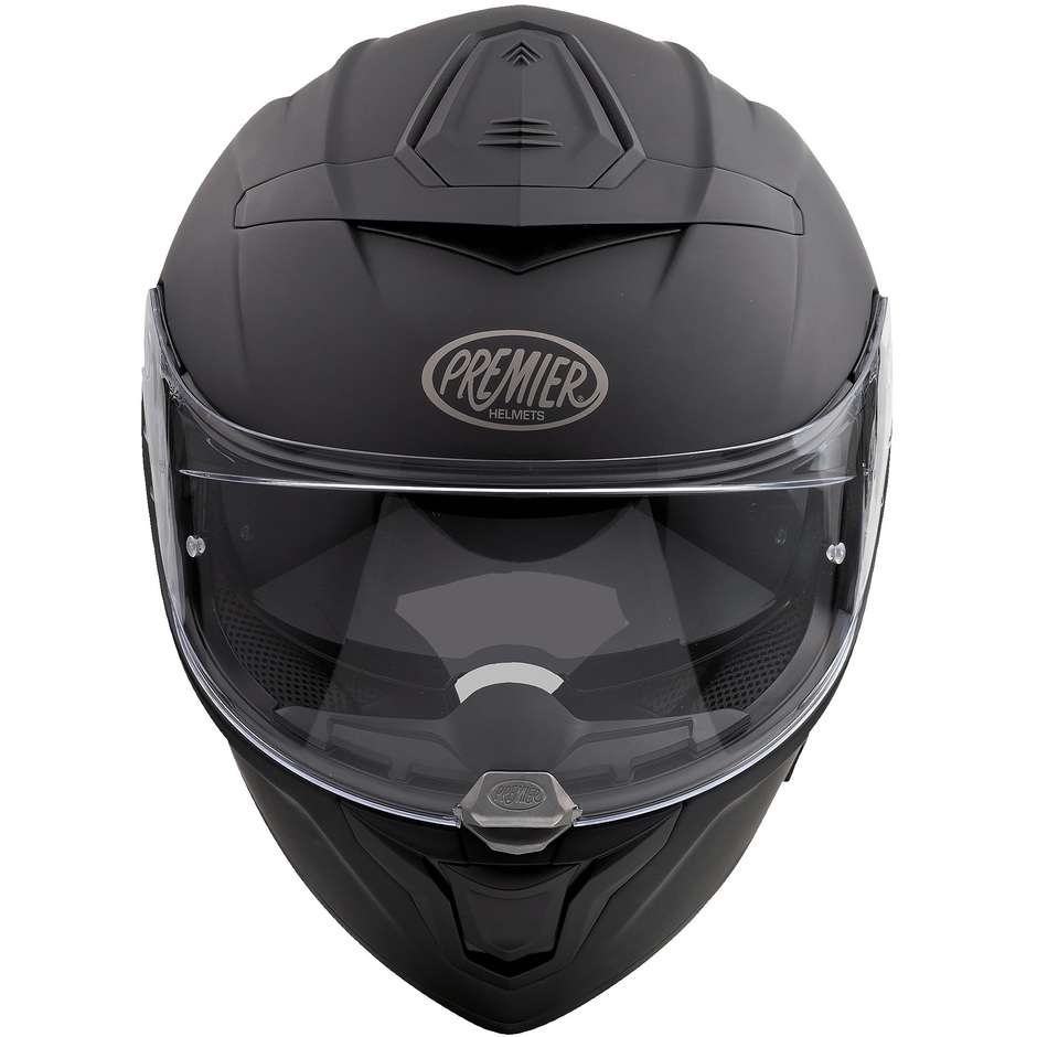 Motorcycle Helmet Integral Fiber Premier DEVIL U9 BM Matt Black