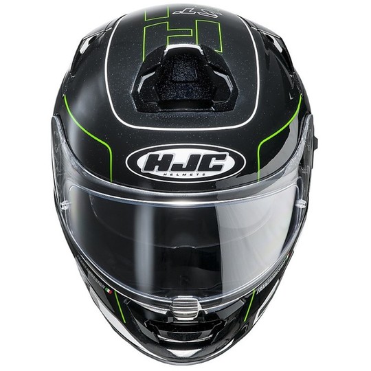 Motorcycle Helmet Integral Hjc RPHA ST Double Visor Blammer Black White Fuchsia MC-8