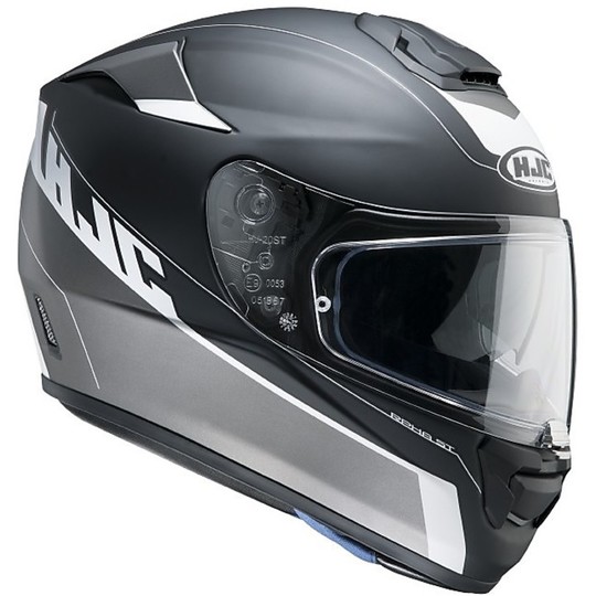 Motorcycle Helmet Integral Hjc RPHA ST Double Visor Twocut Black MC-5SF