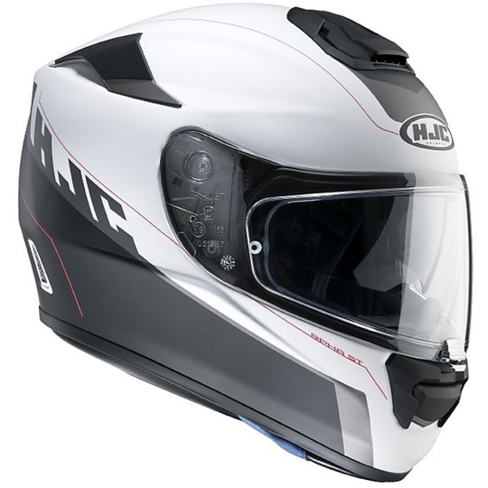 Motorcycle Helmet Integral Hjc RPHA ST Double Visor Twocut White MC-10SF