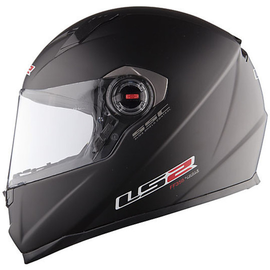 Motorcycle Helmet Integral LS "FF358 Air Pump Concept Matt Black