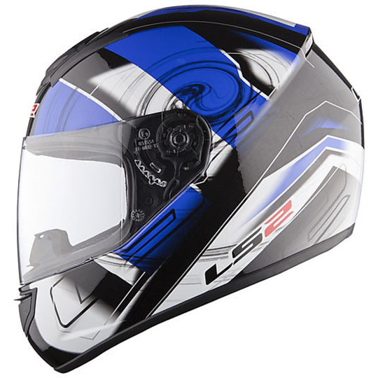 Motorcycle Helmet Integral Ls2 FF351 Action Blue