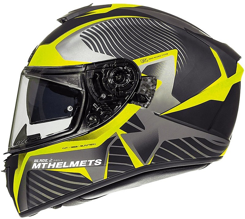 MT Helmets Blade 2 SV Blaster Full Face Helmet Black Xs 11184661433