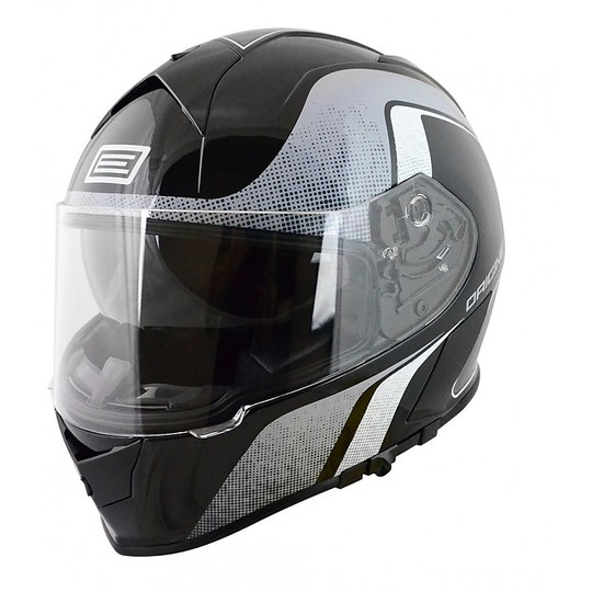 Motorcycle Helmet integral Origin GT Retro Double Visor Black New 2015
