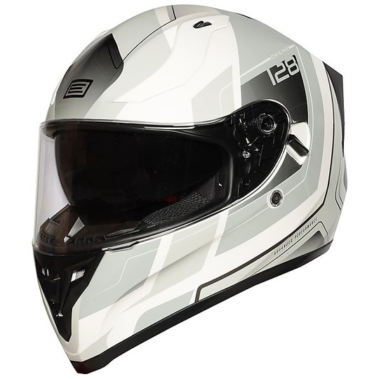 Motorcycle Helmet Integral Origin ROAD ADVANCED Gray Glossy White For ...