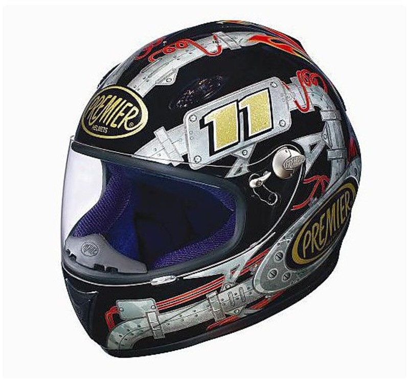 Motorcycle Helmet Integral Premeir Fiber Tricomposita Avenger