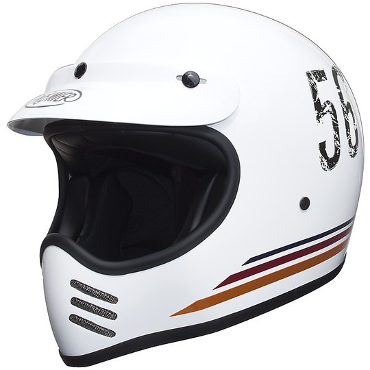 Motorcycle Helmet integral Premier Style 70s MX P5