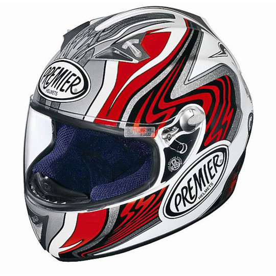 Motorcycle Helmet Integrale Evo Avenger Premeir Fiber Tricomposita PL2 White