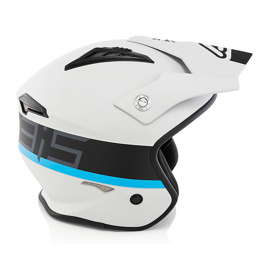 Motorcycle Helmet Jet Acerbis Model ARIA Gray Black