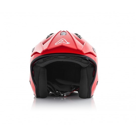 Motorcycle Helmet Jet Acerbis Model ARIA Red