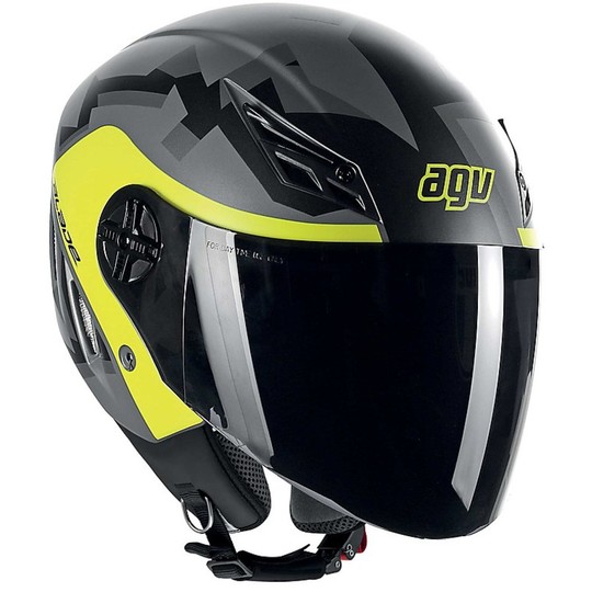 Motorcycle Helmet Jet AGV Blade Multi CAMODAX