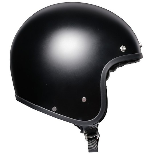 Motorcycle Helmet Jet Agv Legend X70 Mono Matt Black