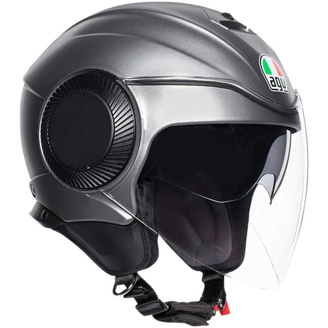 AGV ジェットヘルメット マットグレー　XS AGV Orbyt Mono Motorcycle Helmet Jet AGV ORBYT Mono Matt Gray For Sale Online
