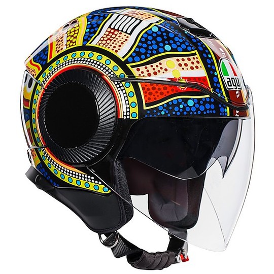 Motorcycle Helmet Jet AGV ORBYT Top DREAMTIME