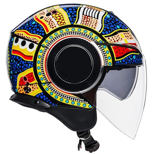 Motorcycle Helmet Jet AGV ORBYT Top DREAMTIME