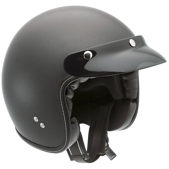 Motorcycle Helmet Jet AGV RP60 fiber Moni Matt Black