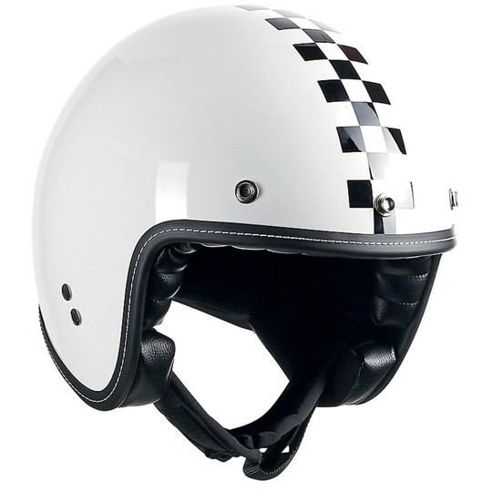 Motorcycle Helmet Jet AGV RP60 Multi Fiber Checker Flag