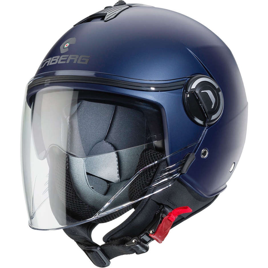 Motorcycle Helmet Jet Caberg RIVIERA v4 Blue Yamaha