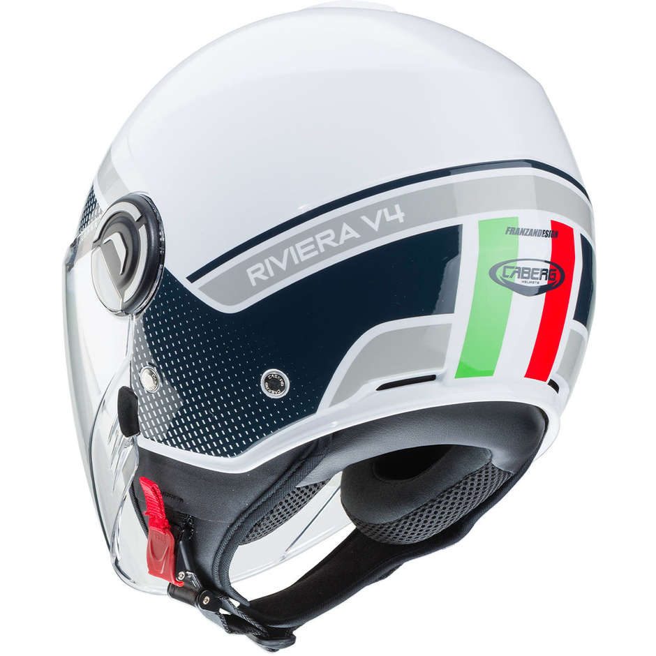 Motorcycle Helmet Jet Caberg RIVIERA v4 ELITE Italy