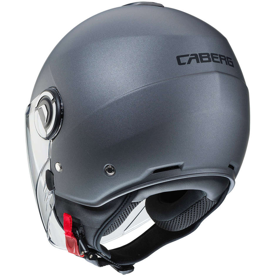 Motorcycle Helmet Jet Caberg RIVIERA v4 Matt Titanium