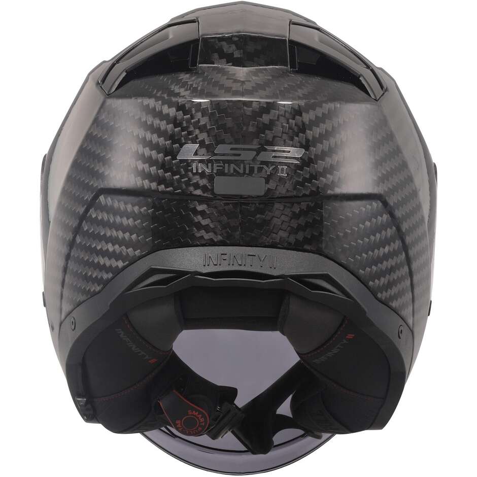 Motorcycle Helmet Jet Carbon Ls2 OF603 INFINITY 2 CARBON Solid Glossy Carbon