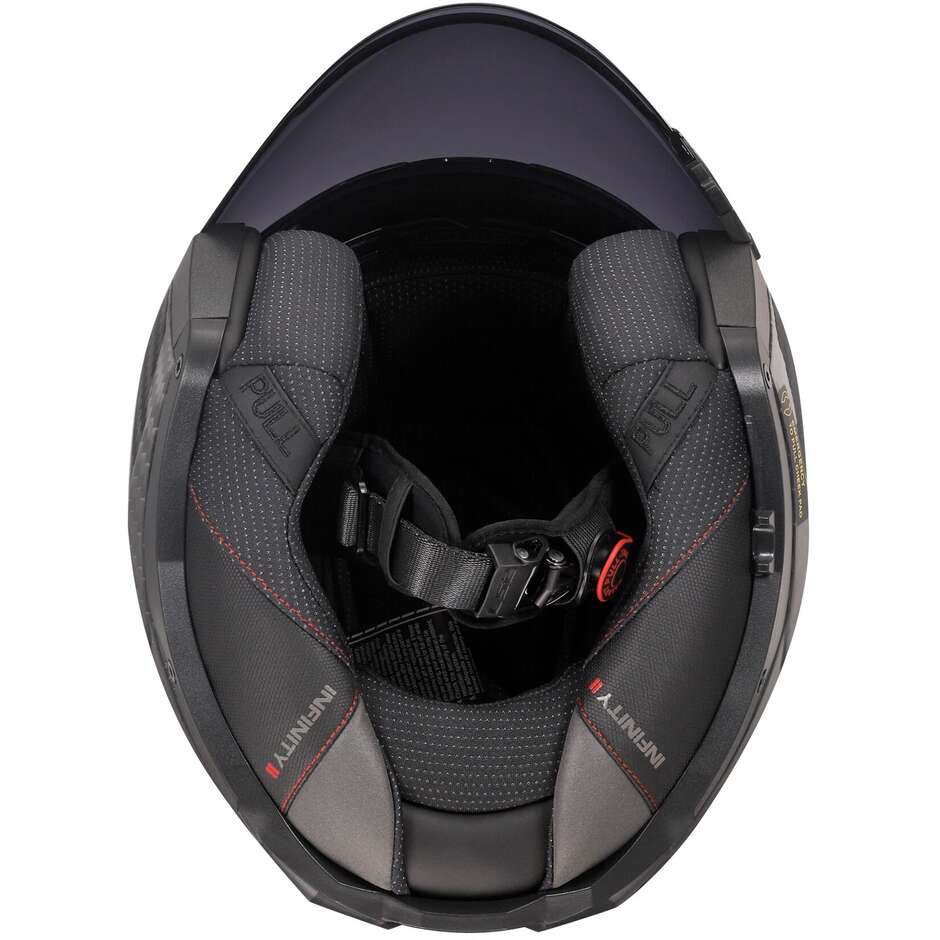 Motorcycle Helmet Jet Carbon Ls2 OF603 INFINITY 2 CARBON Solid Glossy Carbon