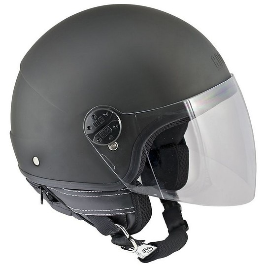 Motorcycle Helmet Jet CGM 101a Nevada Matt Black