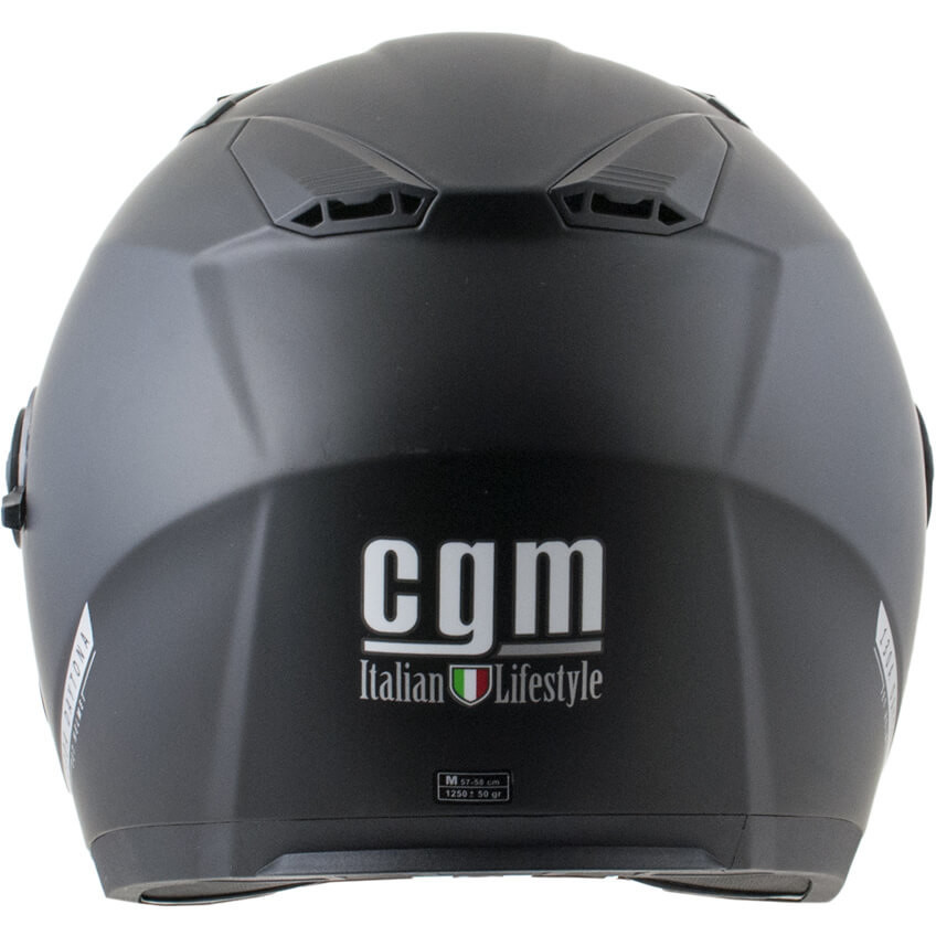 Motorcycle Helmet Jet CGM 130a DAYTONA Mono Matt Black