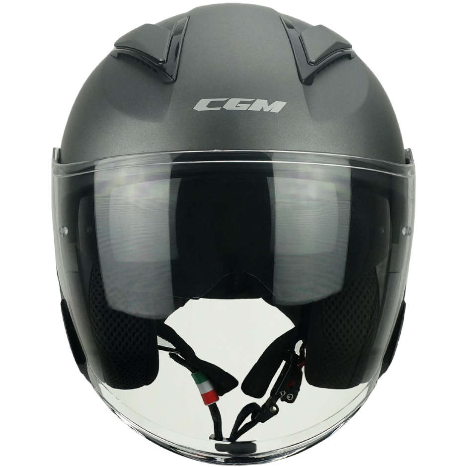 Motorcycle Helmet Jet CGM 130a DAYTONA MONO Satin Anthracite