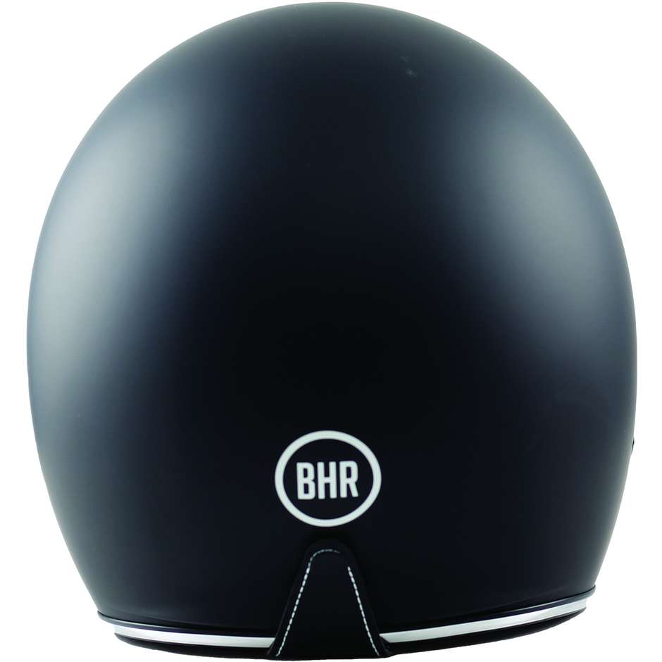 Motorcycle Helmet Jet Custom Bhr 811 Matt Black A