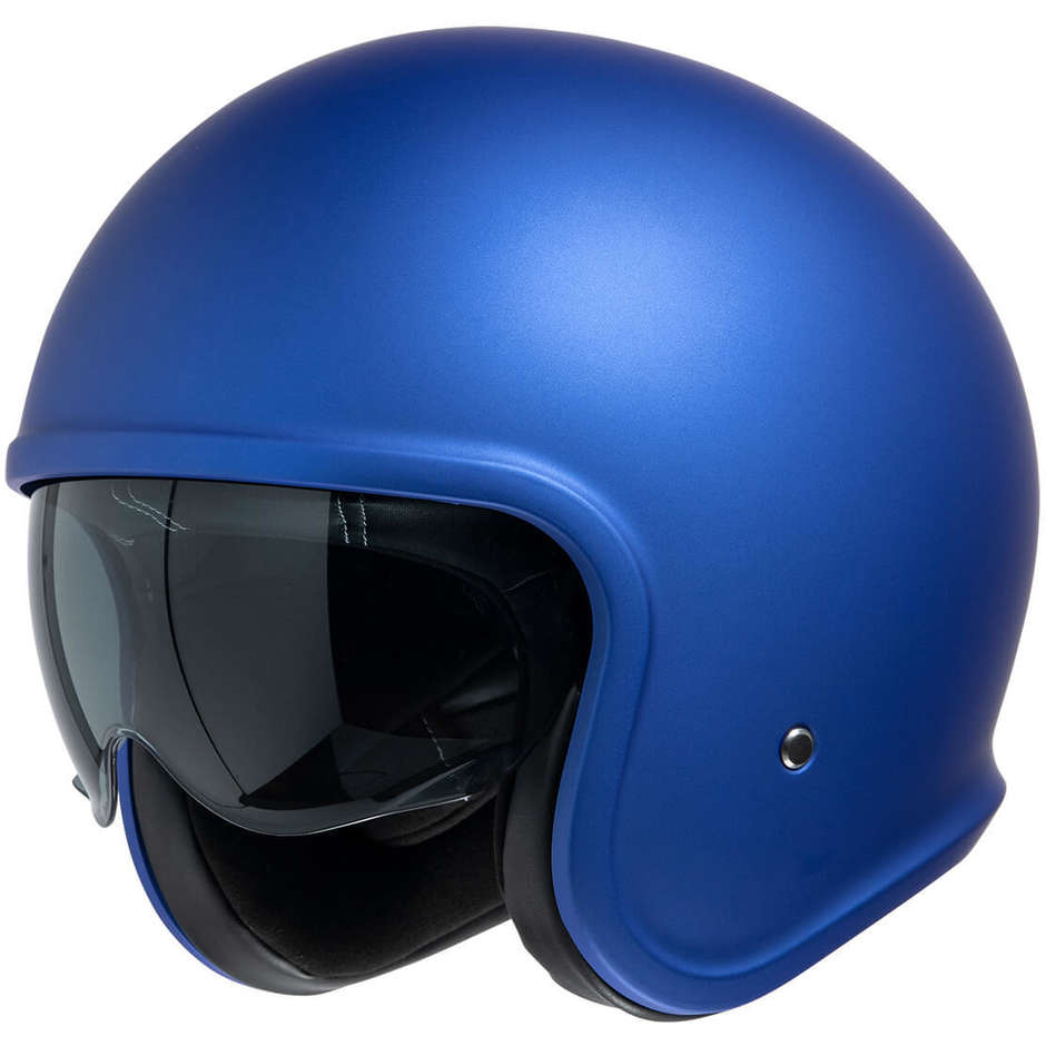 Motorcycle Helmet Jet Custom iXS 880 1.0 Matt Blue