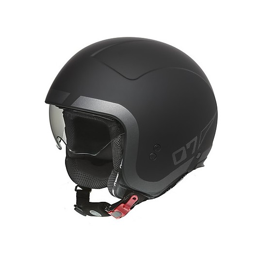 Motorcycle Helmet Jet Custom Premier ROCKER LN 9 BM Matt Black