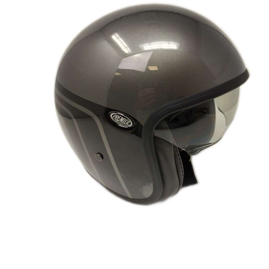Motorcycle Helmet Jet Custom Premier VINTAGE BTR17