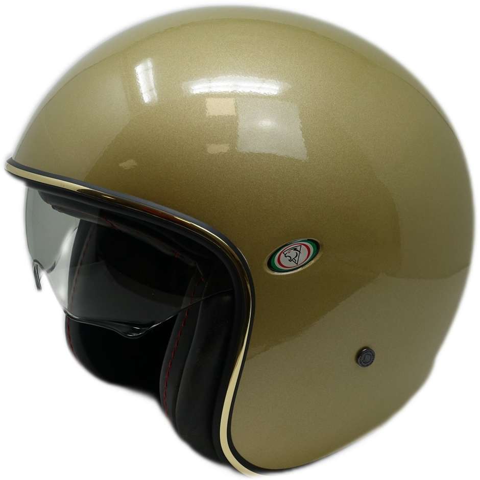 Motorcycle Helmet Jet Custom Premier VINTAGE CLASSIC MR CREME Limited Edition
