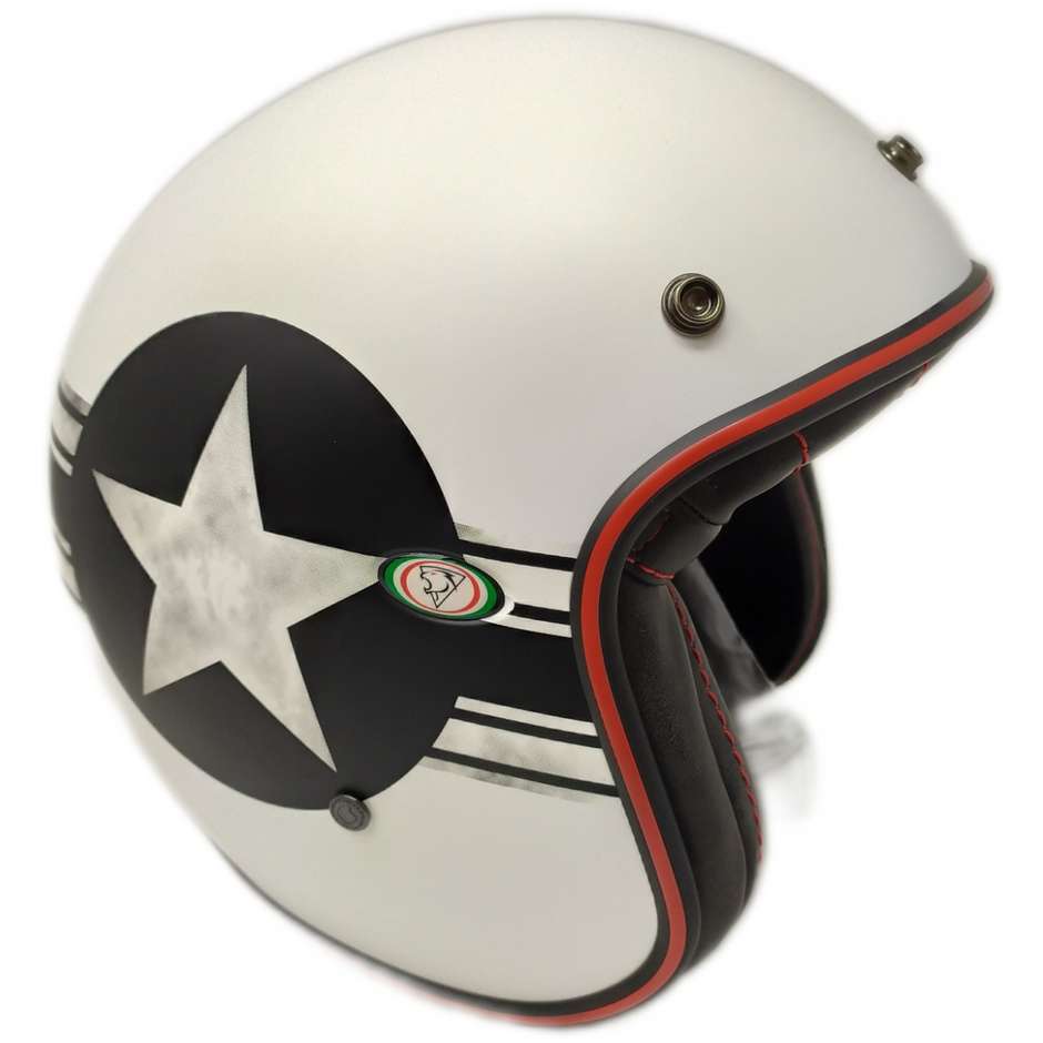 Motorcycle Helmet Jet Custom Premier VINTAGE CLASSIC MR STAR 8 BM Limited Edition