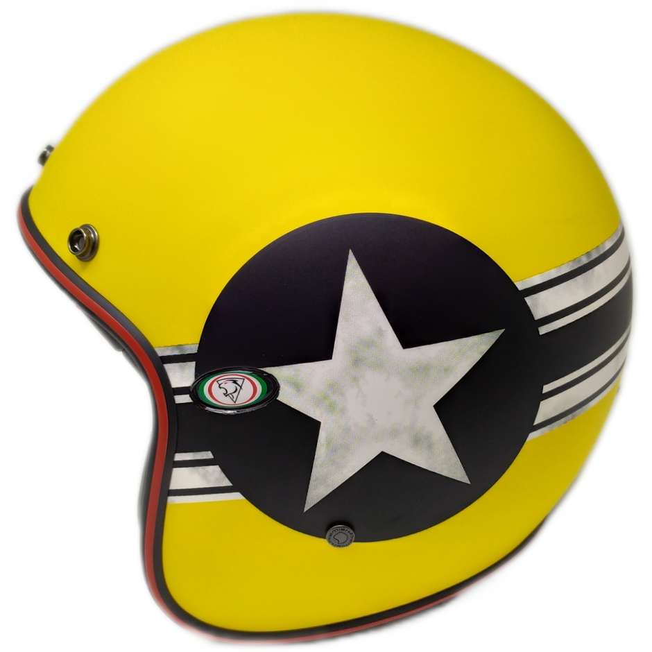 Motorcycle Helmet Jet Custom Premier VINTAGE CLASSIC MR STAR 9 BM Limited Edition