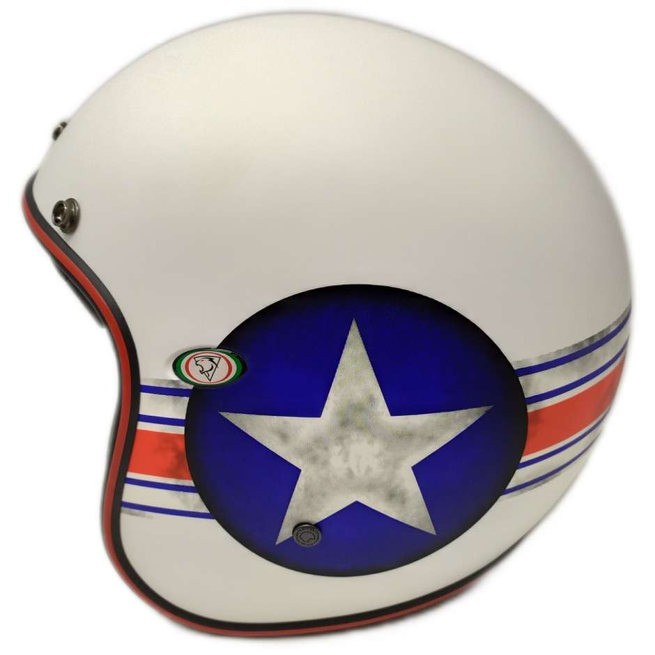 Motorcycle Helmet Jet Custom Premier VINTAGE CLASSIC MR STAR8 Limited Edition
