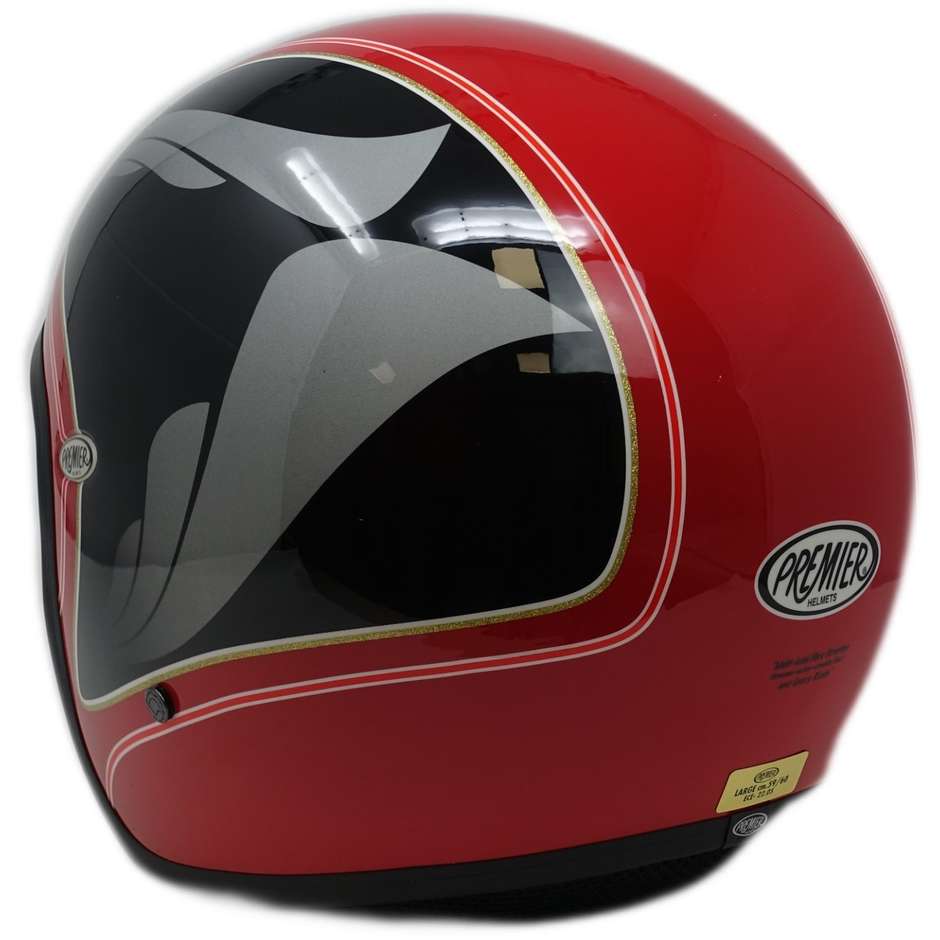 Motorcycle Helmet Jet Custom Premier VINTAGE HE 1 Limited Edition