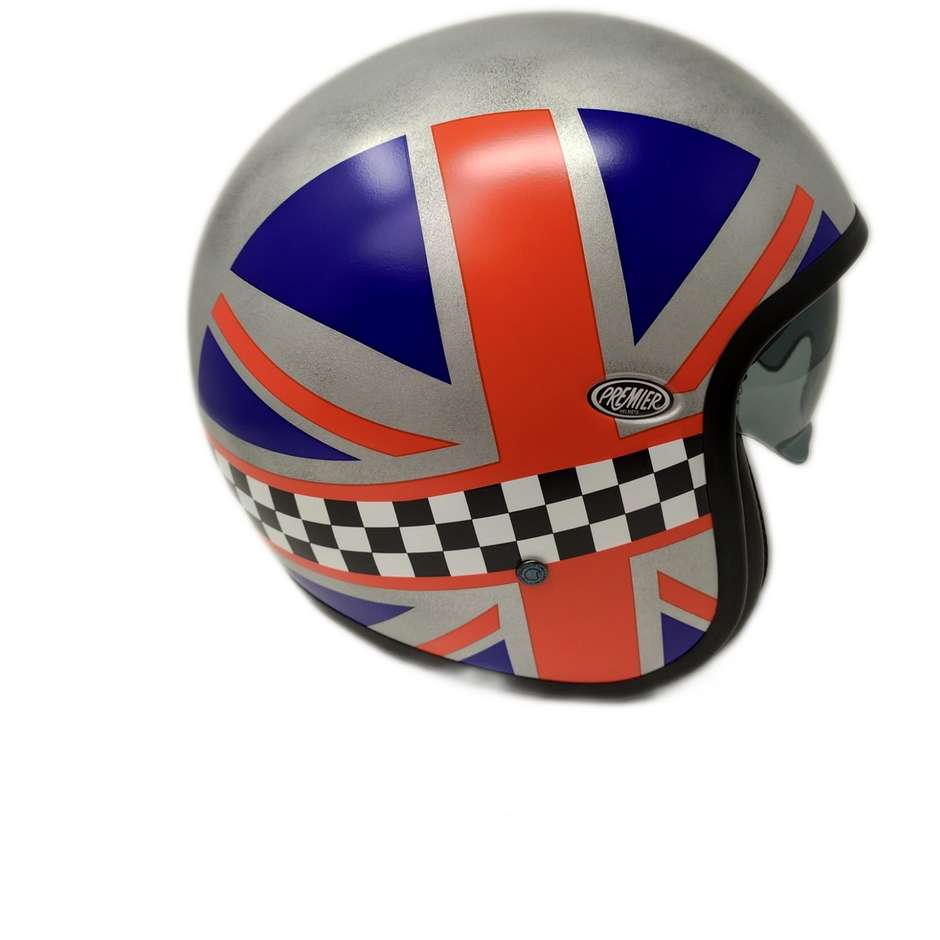 Motorcycle Helmet Jet Custom Premier VINTAGE UKBM Limited Edition