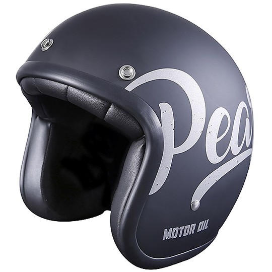Motorcycle Helmet Jet Custom Stormer PEARL Oil