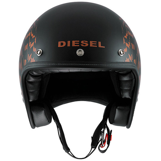 Motorcycle Helmet Jet DIESEL AGV-OLD JACK Multi OJ2 Black Bronze